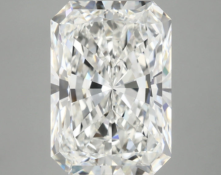 Diamant cultivé en laboratoire de 6,65 carats, taille radiante VVS2F