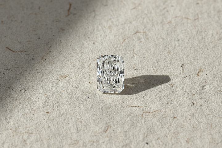 6,71 Karat strahlender, im Labor gezüchteter Diamant, VS1/F