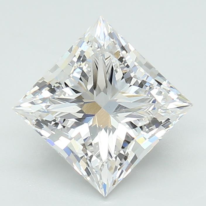 2.00 Carat Princess Lab Grown Diamond, VS1/E