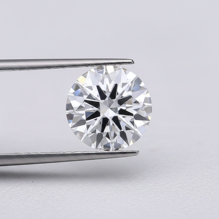 4.02 Ct D Color VVS1 Round Cut CVD Lab Grown Diamond IGI Certified