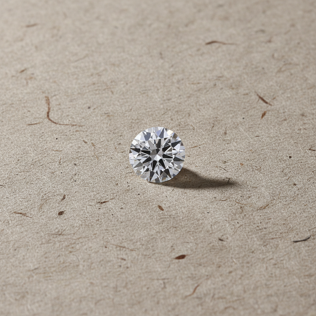 4.02 Carat Round D VVS1 CVD Lab Grown Diamond Excellent Cut IGI Certified