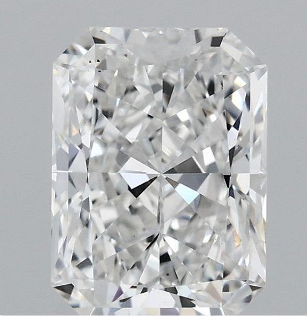 2.00 Carat Radiant Lab Grown Diamond, VS1/F