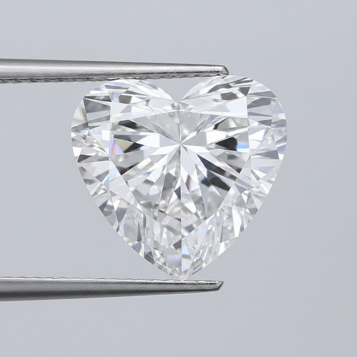 1.08 Carat D Color VS1 Heart Shape CVD Lab Grown Diamond IGI Certified
