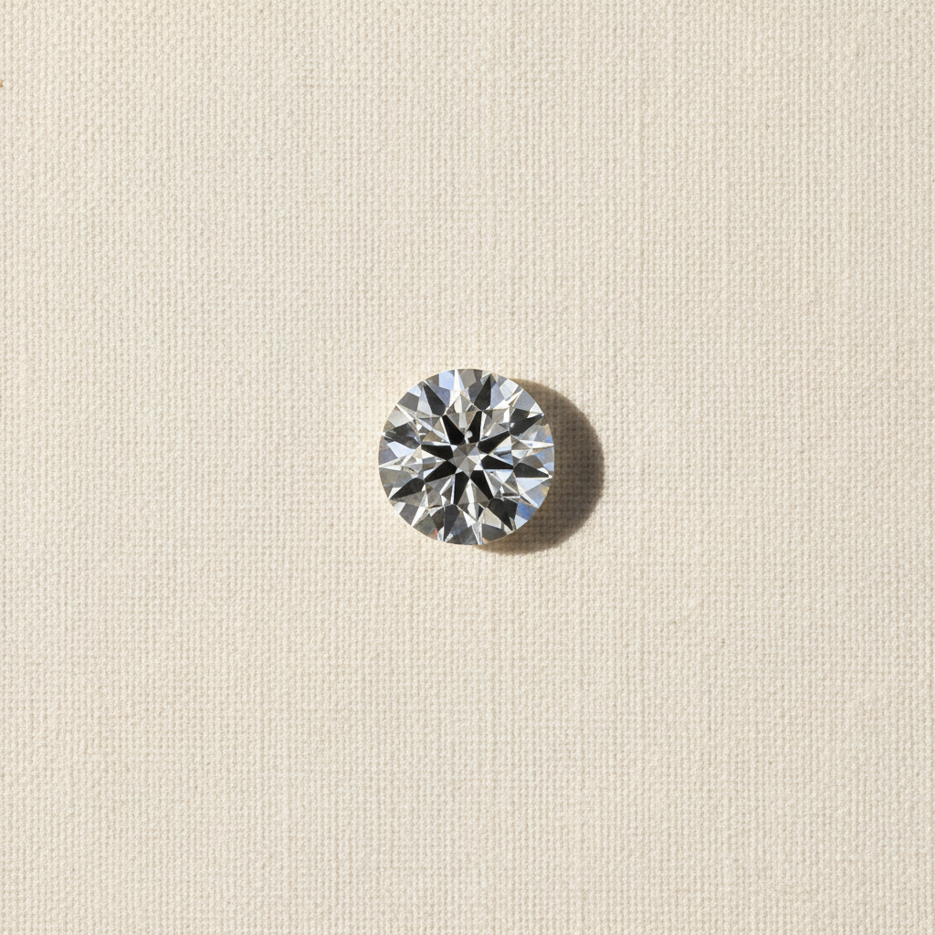 7.02 Carat Round Brilliant F VS1 Lab Grown Diamond Excellent Cut IGI Certified