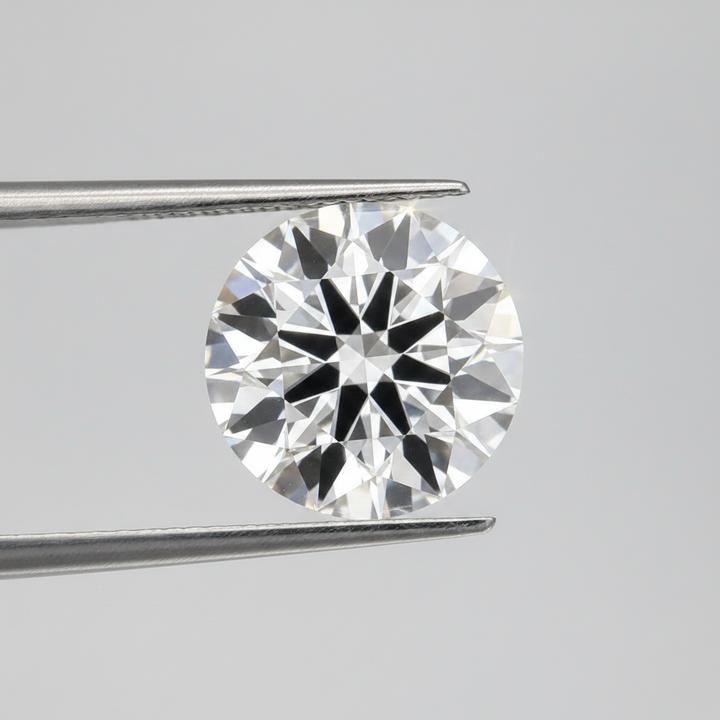 7.02 Ct F VS1 Round Brilliant CVD Lab Grown Diamond IGI Report 782604727