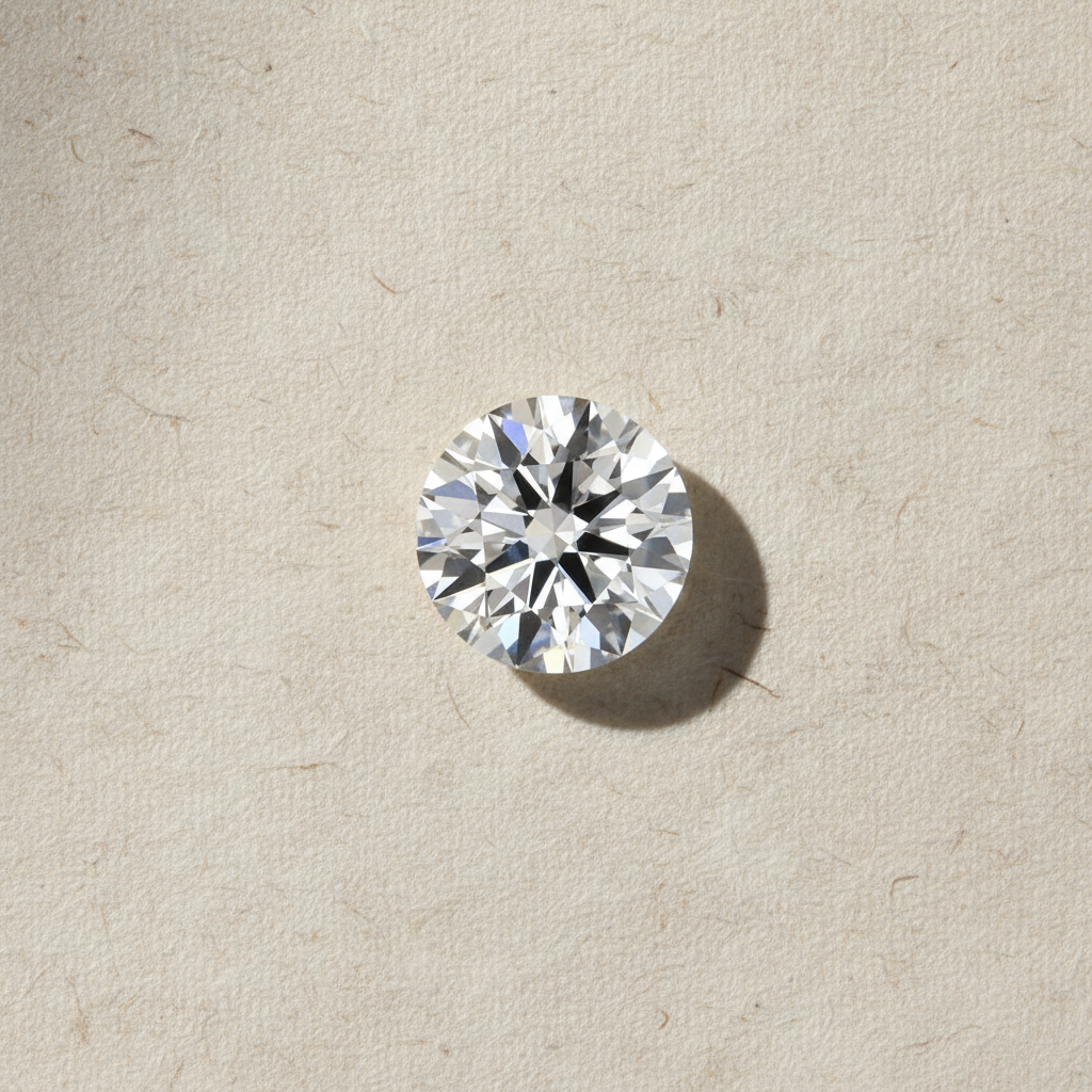 7.06 Carat Round Brilliant F VS1 Lab Grown Diamond Excellent Cut IGI Certified