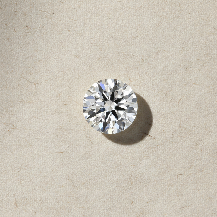 7.06 Carat Round Brilliant F VS1 Lab Grown Diamond Excellent Cut IGI Certified