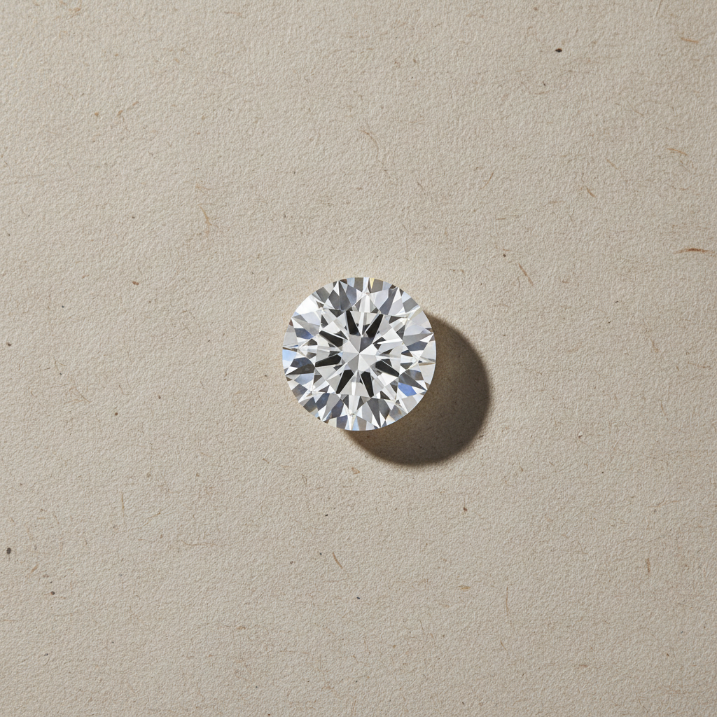 7.08 Carat Round Brilliant F VVS2 Lab Grown Diamond Ideal Cut IGI Certified