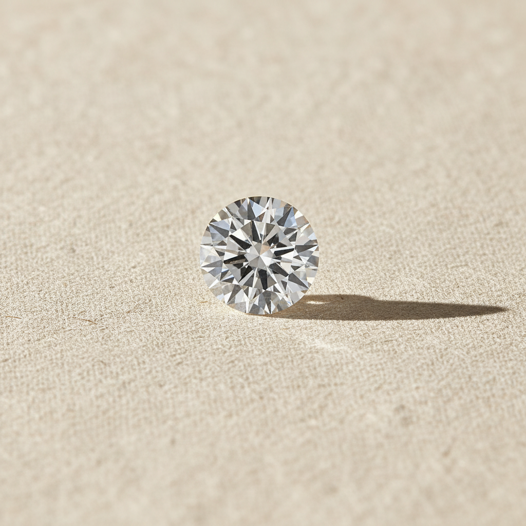 7.20 Carat Round Brilliant F VS2 Lab Grown Diamond Ideal Cut IGI Certified