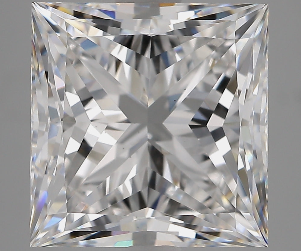 7.01 Carat Princess Cut Lab Grown Diamond VS2E
