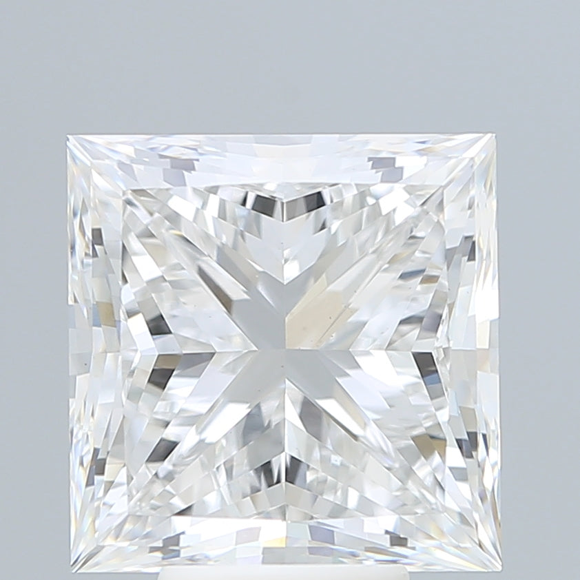 7,01 Karat Lab-Grown-Diamant im Princess-Schliff VVS2E