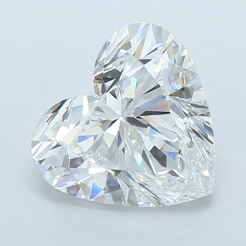 7,02 Karat herzförmiger, im Labor gezüchteter Diamant VS1E