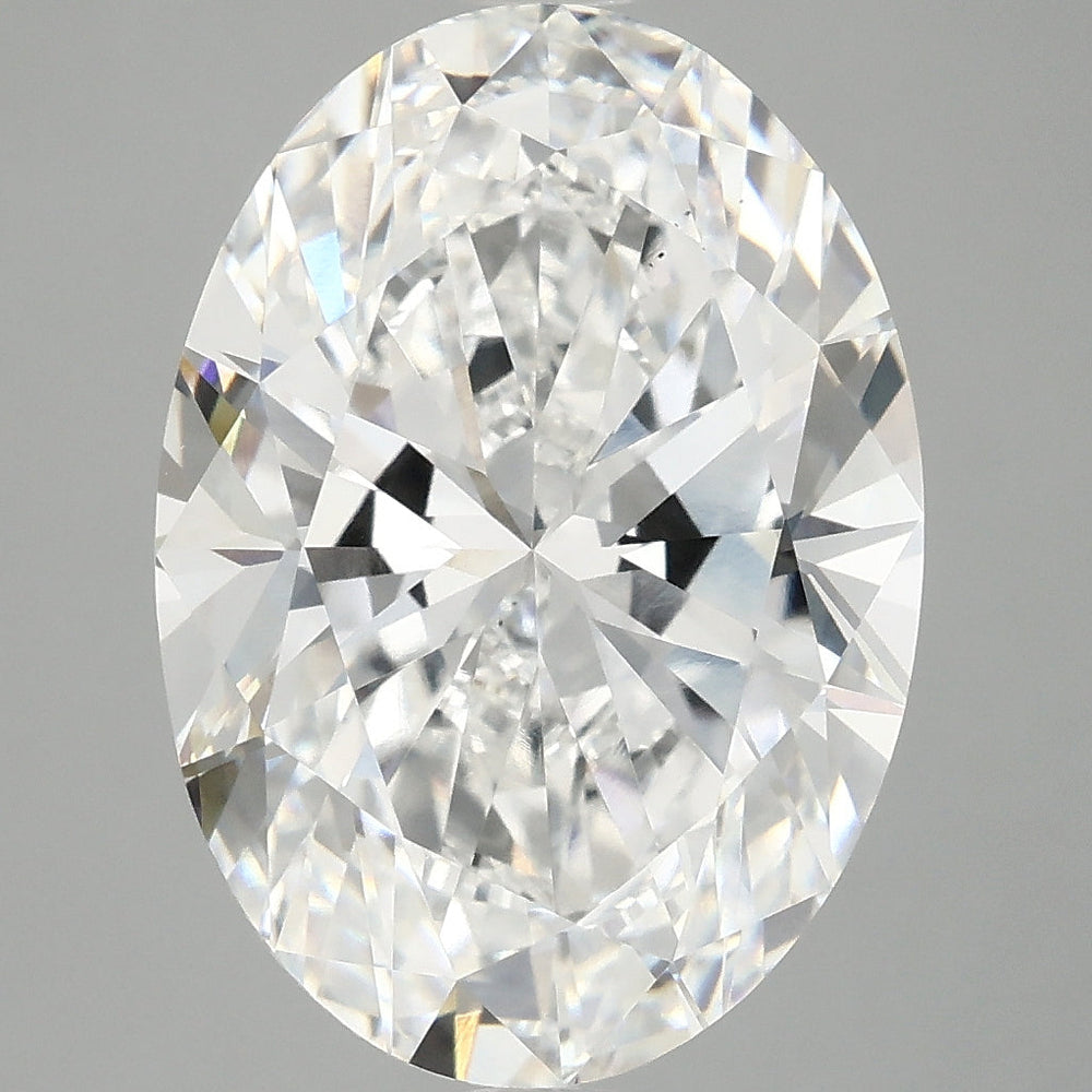 7,02 karaat ovaal geslepen laboratoriumdiamant VS1E