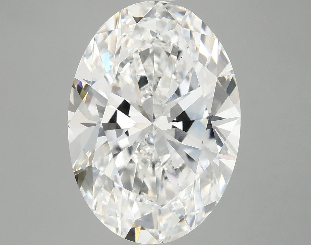 7.02 Carat Oval Cut Lab Grown Diamond VS1E