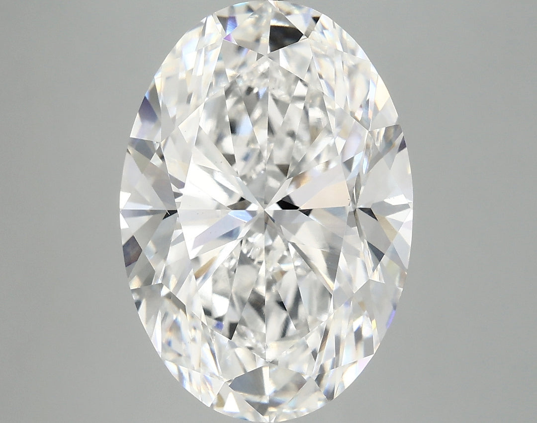 7.02 Carat Oval Cut Lab Grown Diamond VS1E