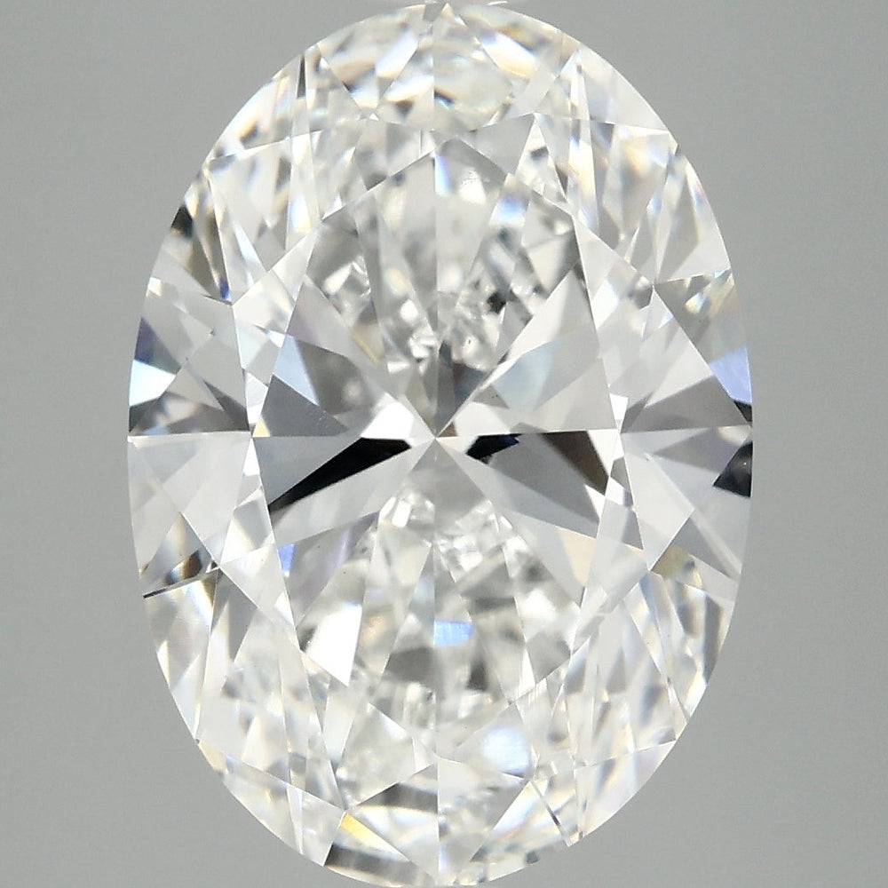 7,02 karaat ovaal geslepen laboratoriumdiamant VS1E