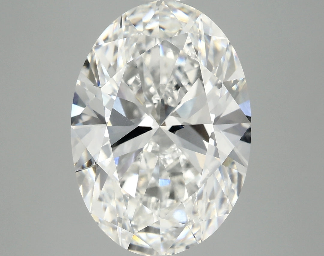 7.02 Carat Oval Cut Lab Grown Diamond VS1E
