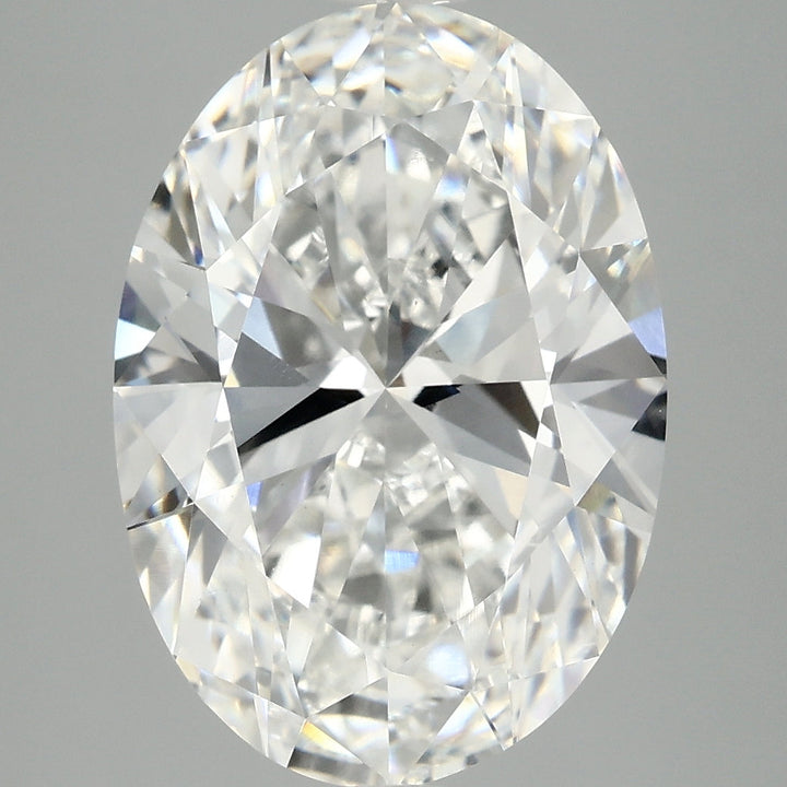 7,02 karaat ovaal geslepen laboratoriumdiamant VS1E