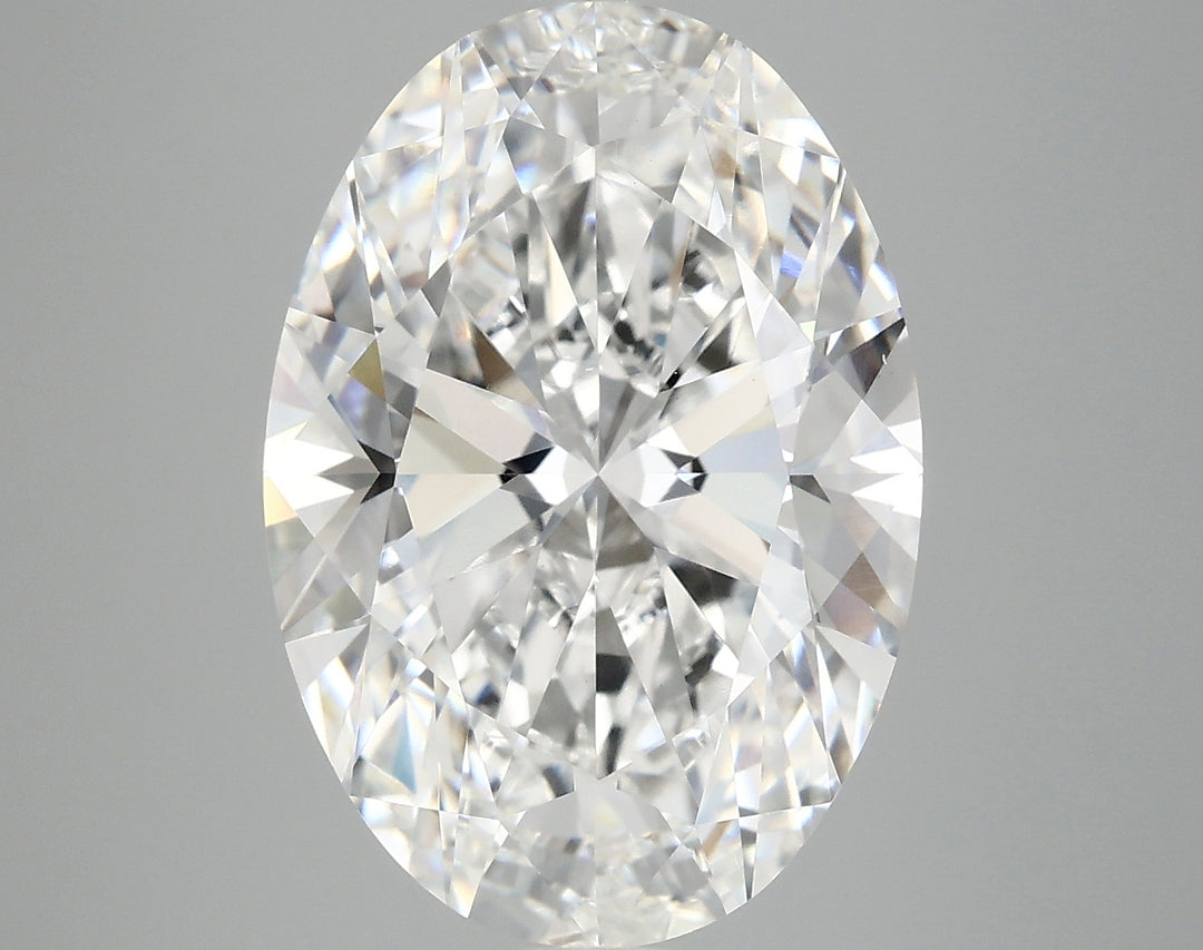 7.02 Carat Oval Cut Lab Grown Diamond VS1E