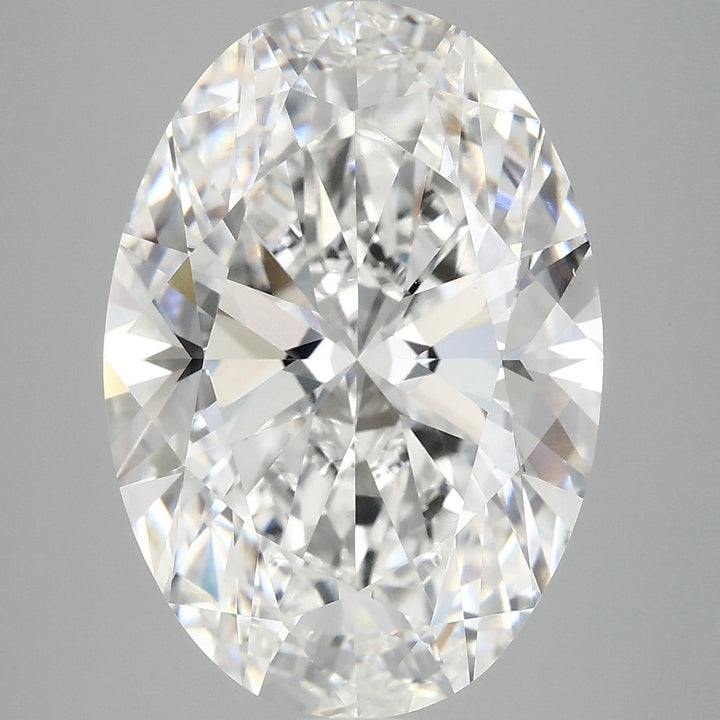 7,02 karaat ovaal geslepen laboratoriumdiamant VS1E