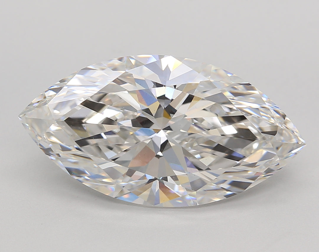 7.03 CT IGI Certified Marquise Cut Lab-Grown Diamond with VS1 Clarity and G Color