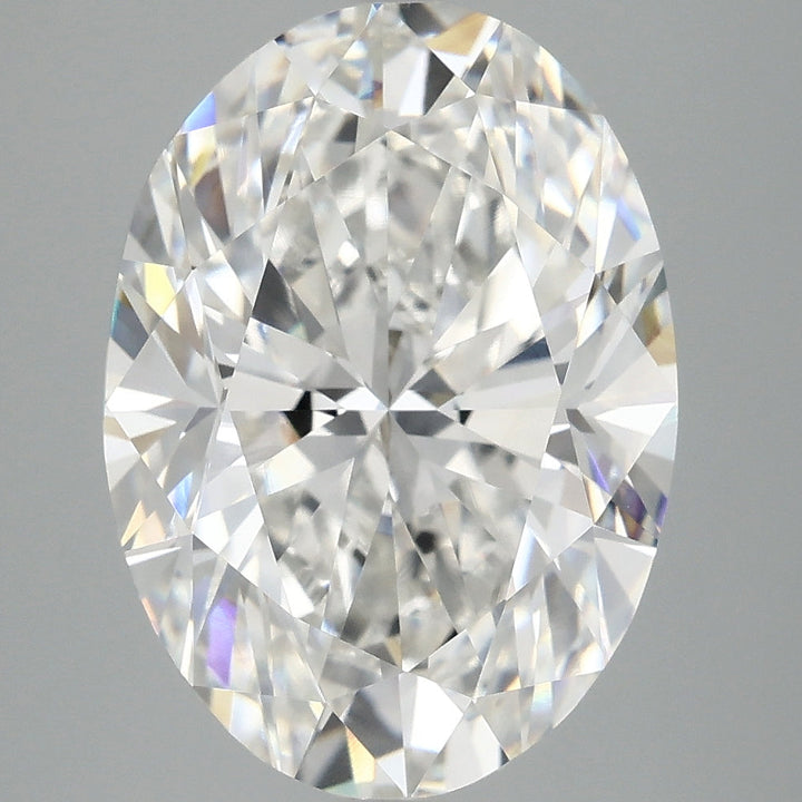 7,03 karaat ovaal geslepen laboratoriumdiamant VVS2F
