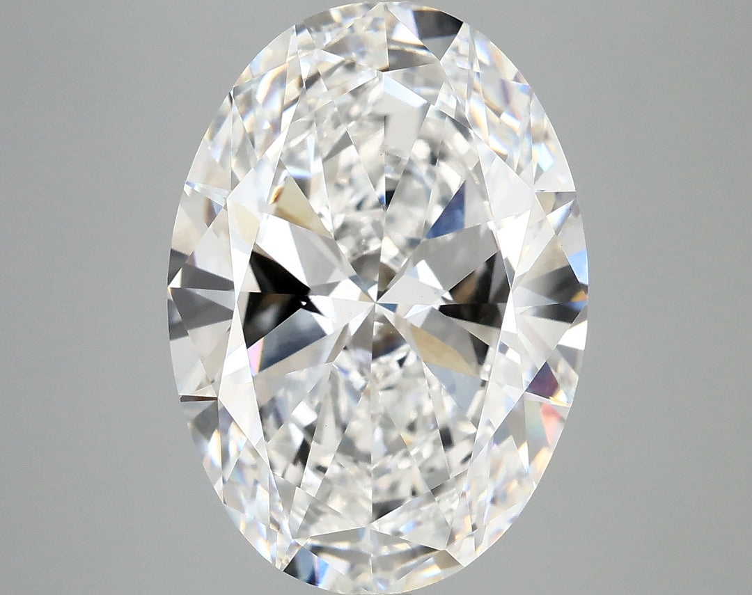 7.04 Carat Oval Cut Lab Grown Diamond VS1E