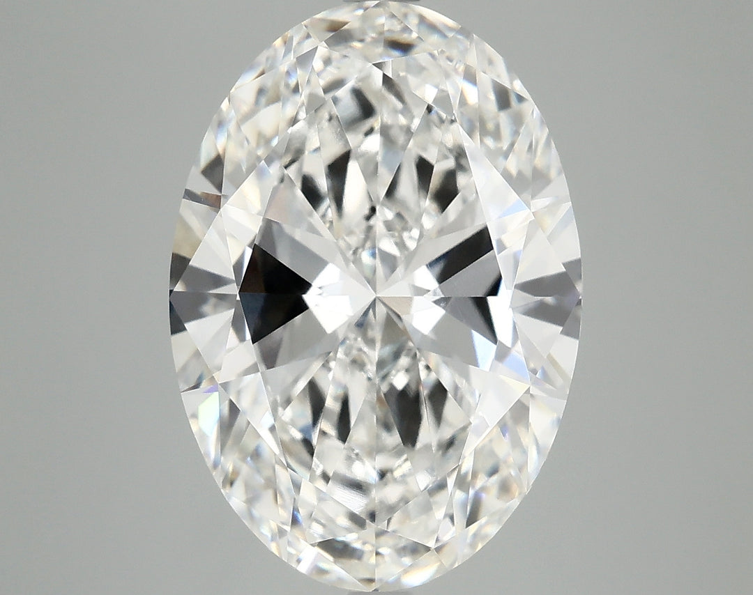 7,04 Karat ovaler, im Labor gezüchteter Diamant VVS2F