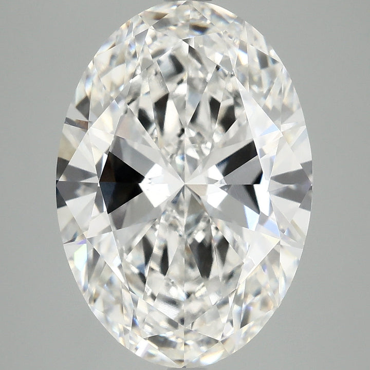 7,04 karaat ovaal geslepen laboratoriumdiamant VVS2F