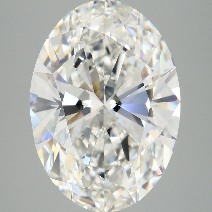 7,04 karaat ovaal geslepen laboratoriumdiamant VVS2F