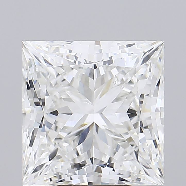 7.05 Carat Princess Cut Lab Grown Diamond VVS2F