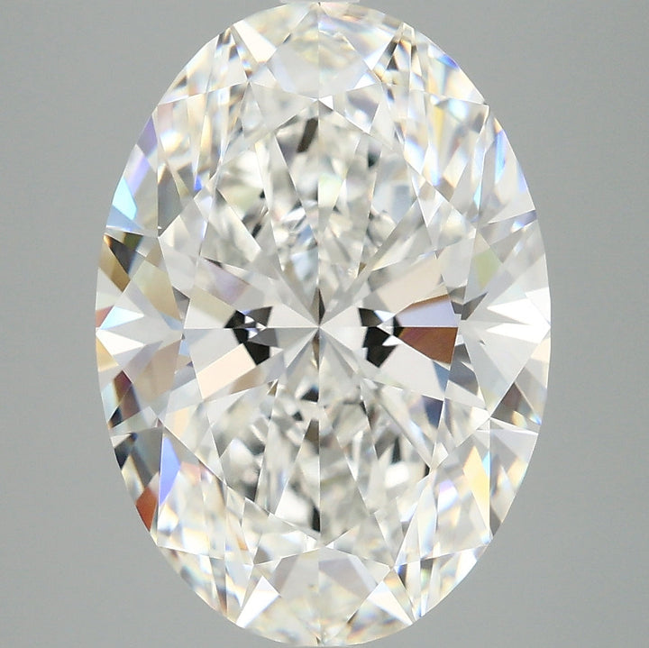 7,06 karaat ovaal geslepen laboratoriumdiamant VVS2F