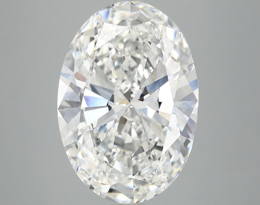 7,06 Karat ovaler, im Labor geschliffener Diamant VVS2F