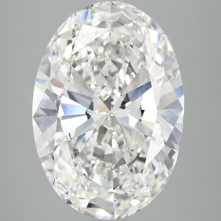 7,06 karaat ovaal geslepen laboratoriumdiamant VVS2F