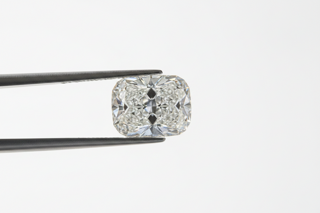 7,07 karaats kussen gemodificeerde laboratorium-gegroeide diamant, VVS2/F