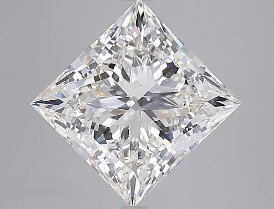 7,07 Karat Lab-Grown-Diamant im Princess-Schliff VS2F
