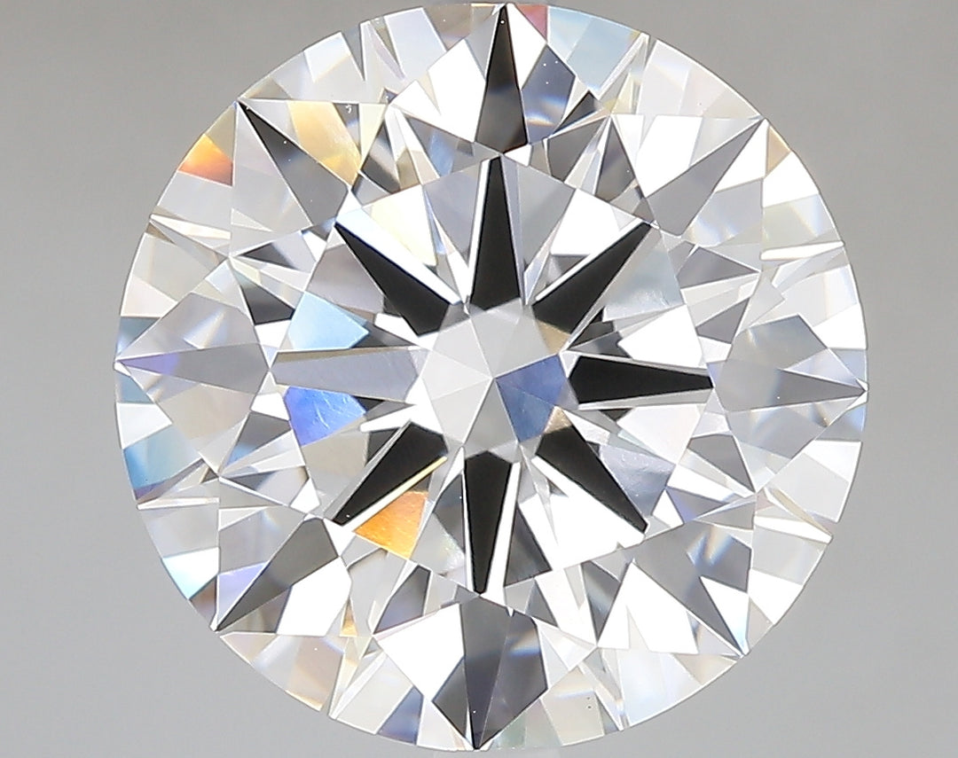 7.08 Carat Round Brilliant Lab Grown Diamond VVS2F