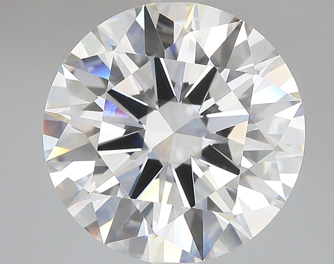 7.08 Carat Round Brilliant Lab Grown Diamond VVS2F