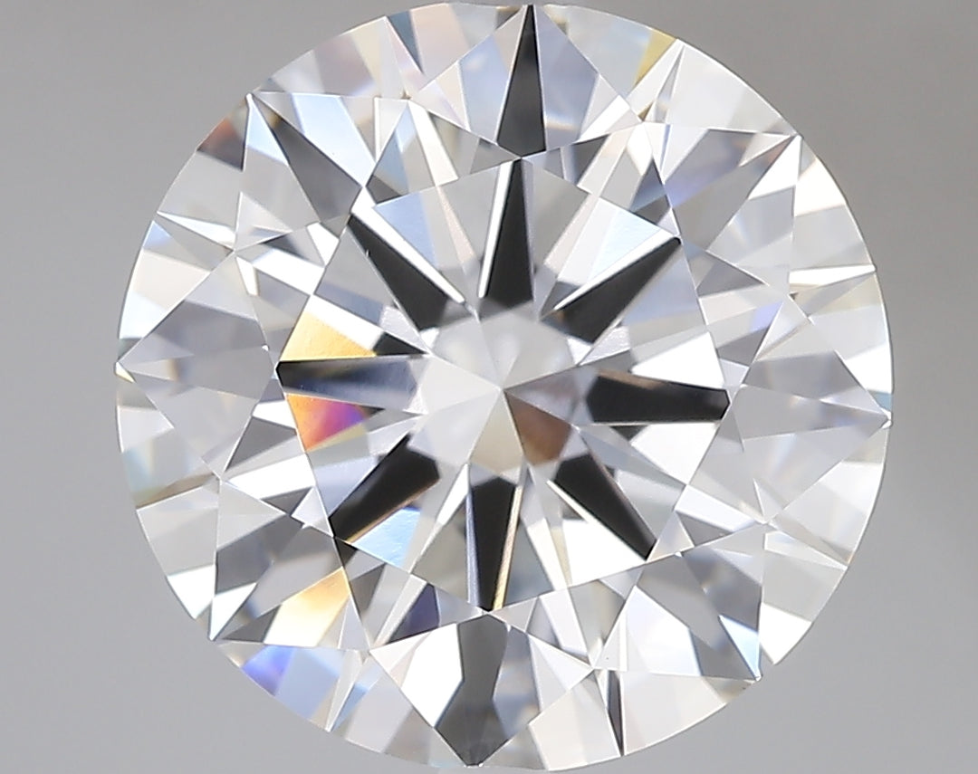 7.09 Carat Round Brilliant Lab Grown Diamond VVS2F