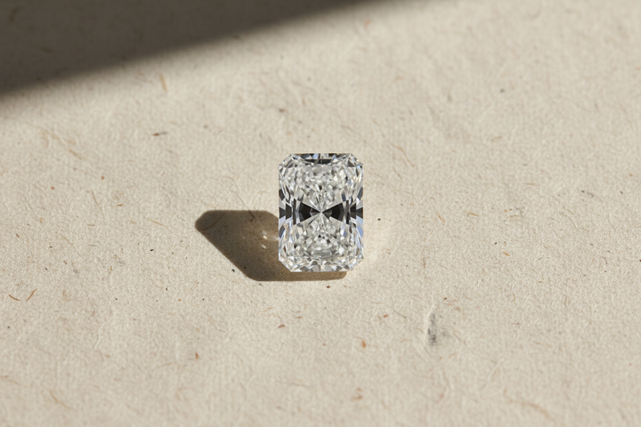 7.13 Carat Radiant Cut Lab Grown Diamond, VVS2/F