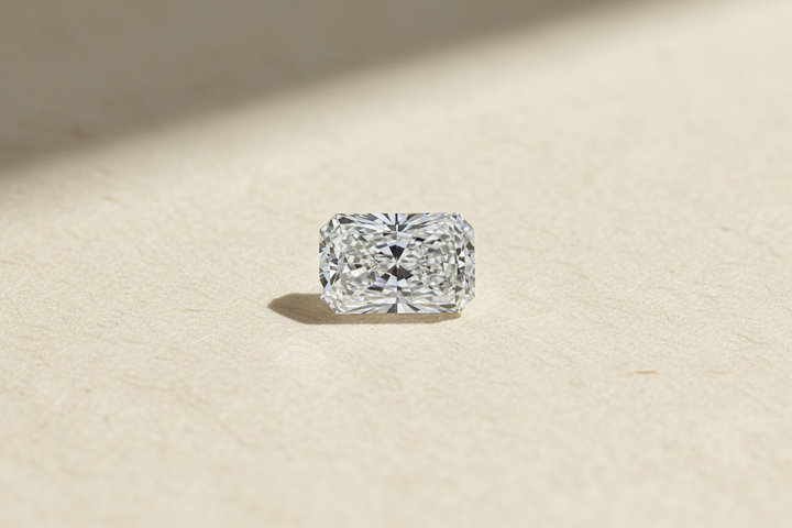 7.13 Carat Radiant Cut Lab Grown Diamond, VVS2/F