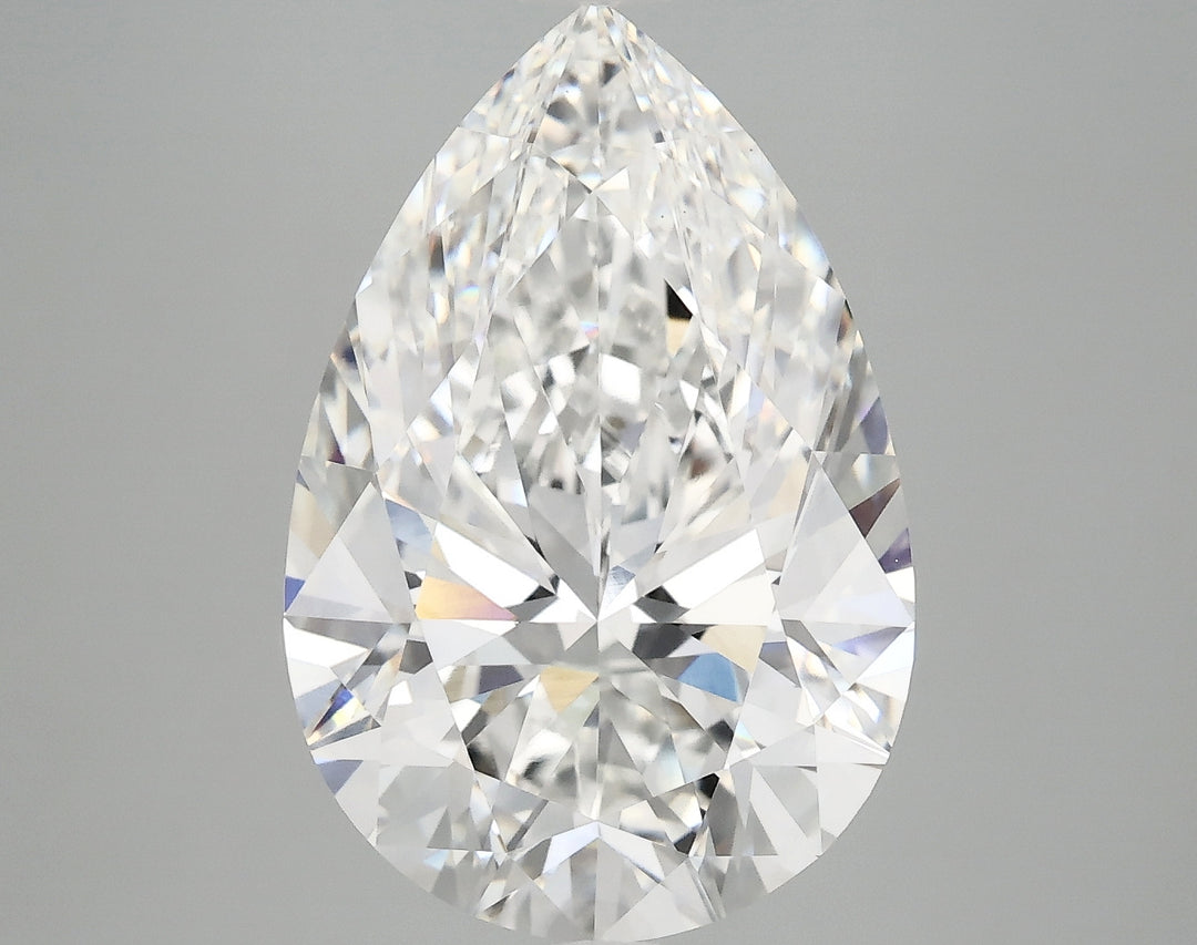 7.15 Carat Pear Cut Lab Grown Diamond VVS2F