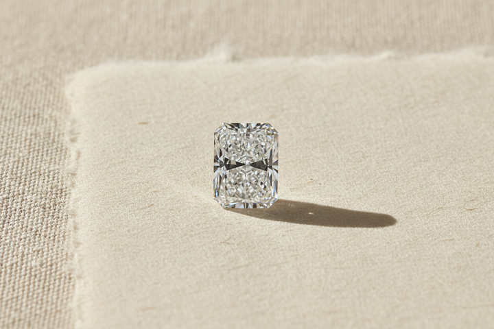 7.16 Carat Radiant Cut Lab Grown Diamond, VVS2/F