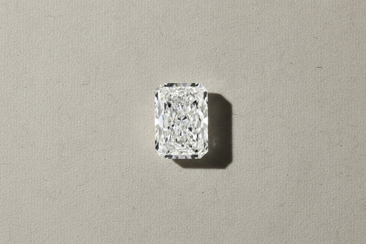 7.20 Carat Radiant Cut Lab Grown Diamond, F/VS1
