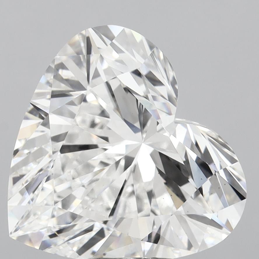 7,31 Karat herzförmiger, im Labor gezüchteter Diamant VS1E
