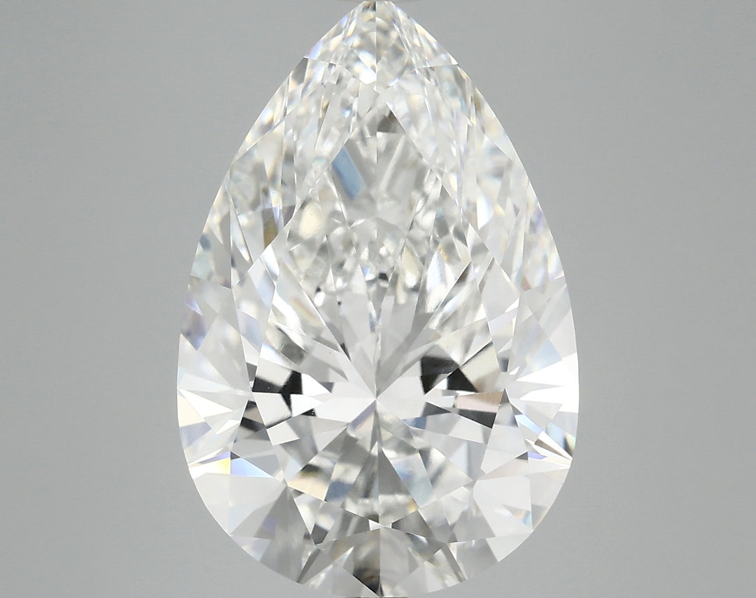 7.31 Carat Pear Cut Lab Grown Diamond VS1F