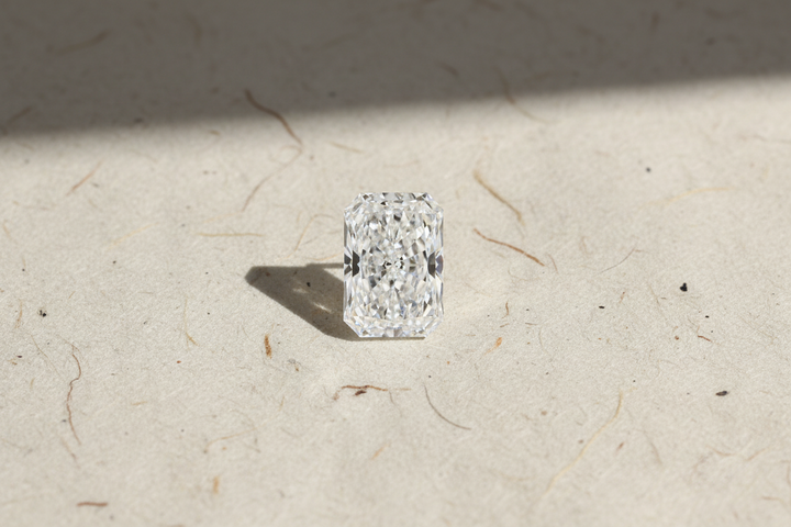 7.31 Carat Radiant Cut Lab Grown Diamond, F/VS1