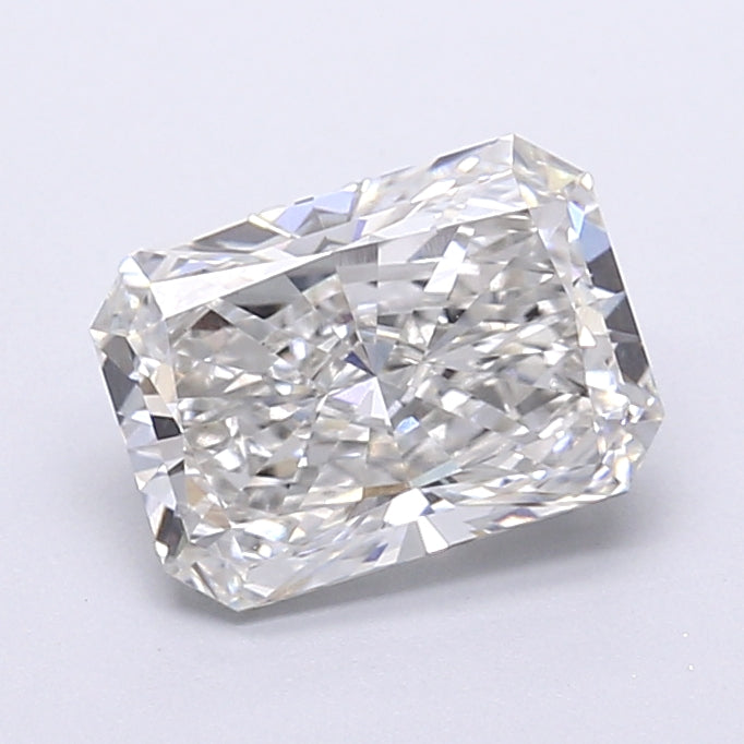 2.00 Carat Radiant Lab Grown Diamond, VS1/F