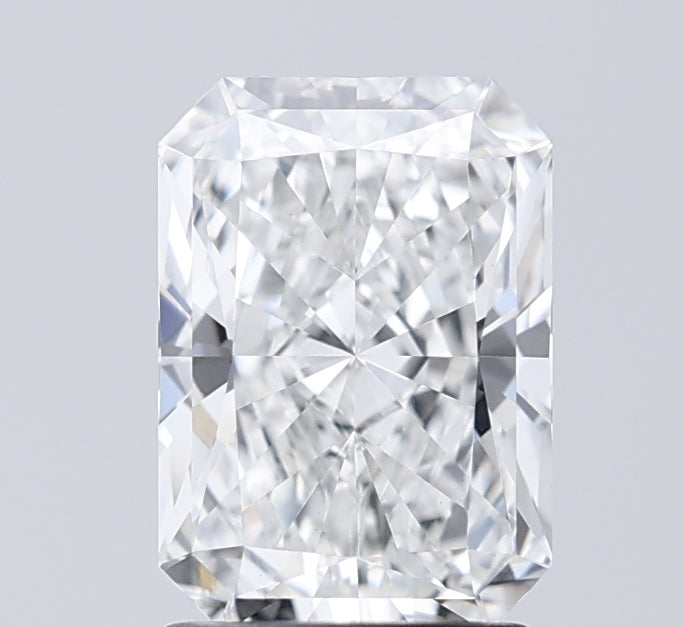 2.00 Carat Radiant Lab Grown Diamond, VVS2/E
