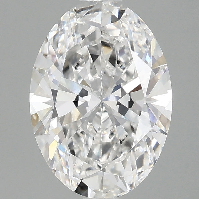 2,00 karaat ovale lab-grown diamant, VS1/E